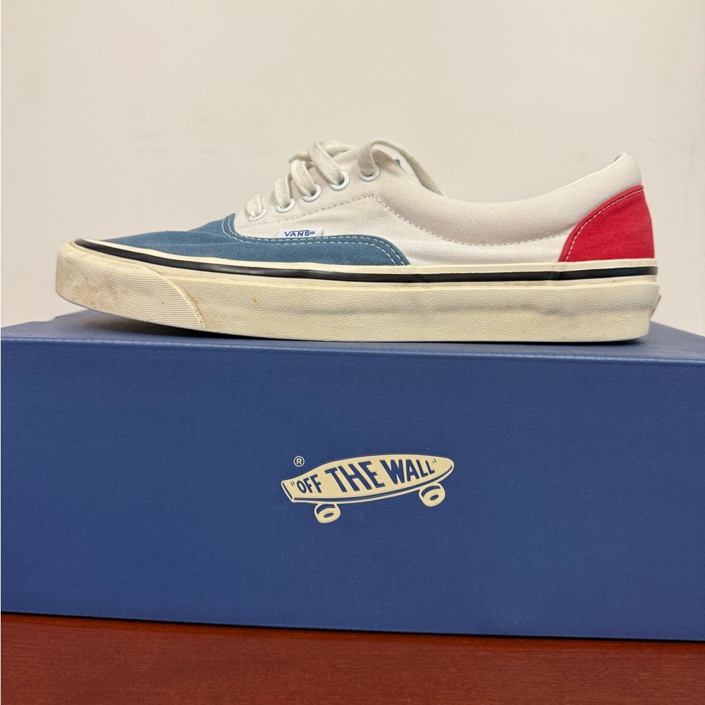 Vans 95 DX Red / White  / Blue classic style Sneakers - Picture 2 of 9